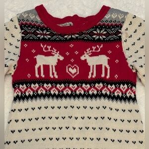 Jingles & Joy Christmas Sweater Dress- size 4T